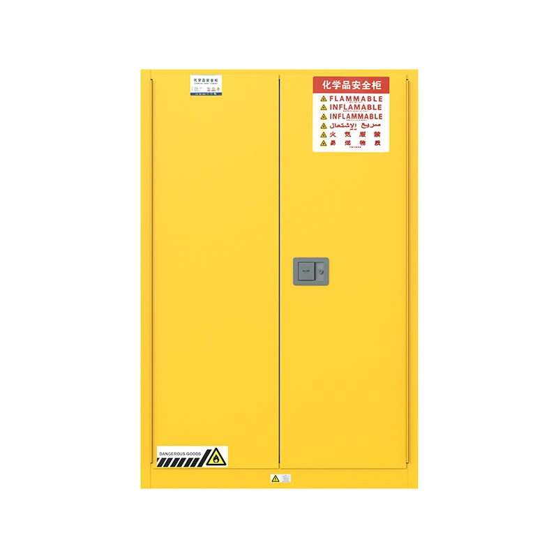 ¿Qué hace que un gabinete de almacenamiento de seguridad para líquidos y productos químicos inflamables de 45 galones sea una solución confiable para el lugar de trabajo?